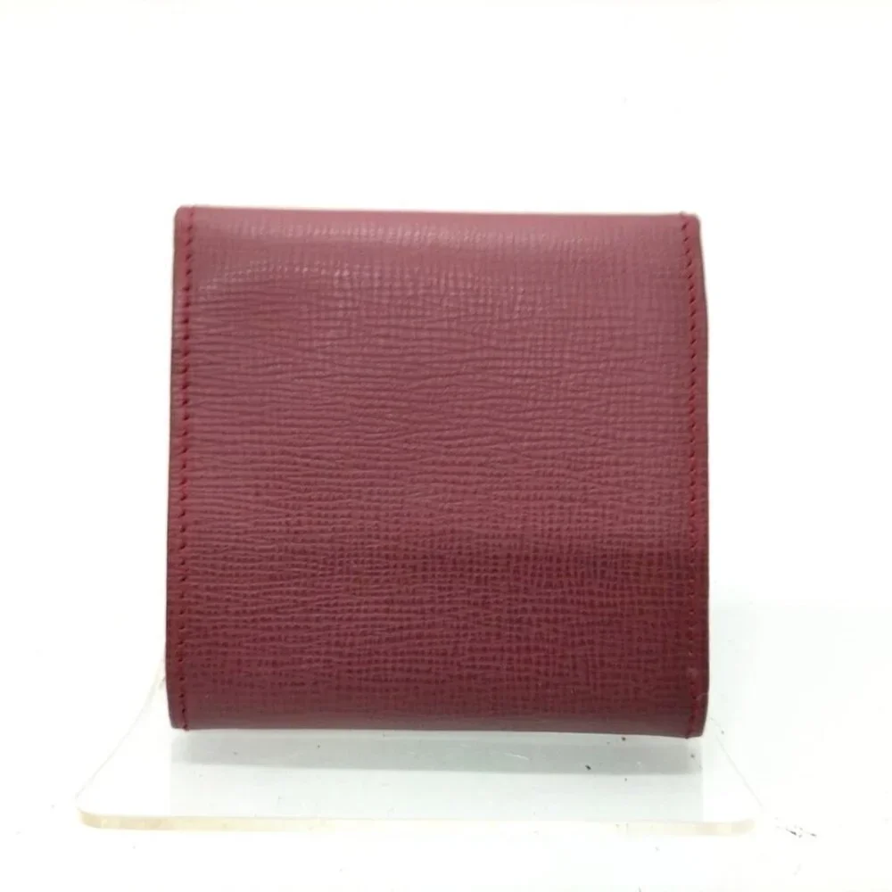 Cartier Coin Case Bordeaux Leather 128-042525